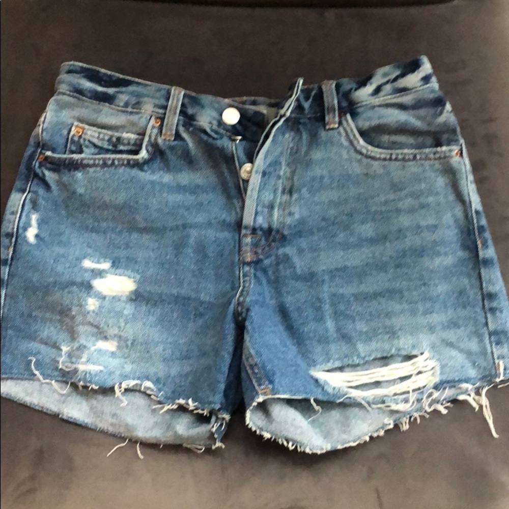 Topshop Moto Ashley Jean Shorts